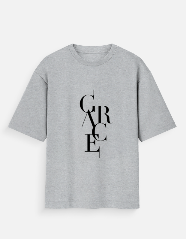 Grace Vertical Font T-shirt