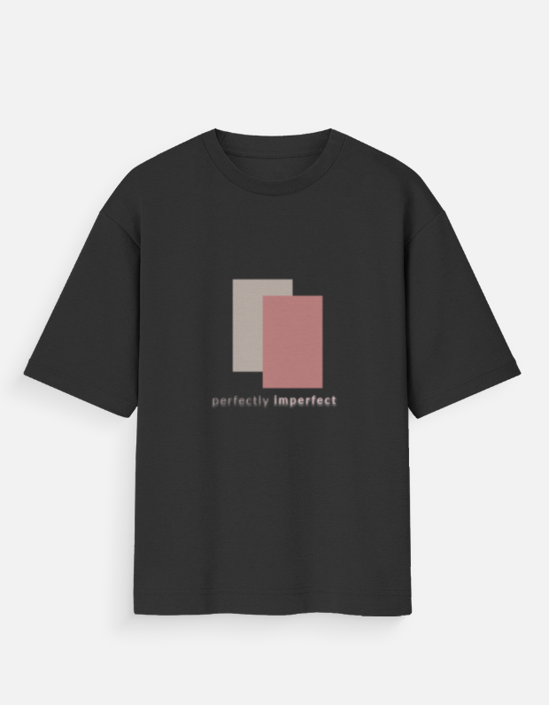 Perfectly Imperfect Minimal Abstract T-shirt
