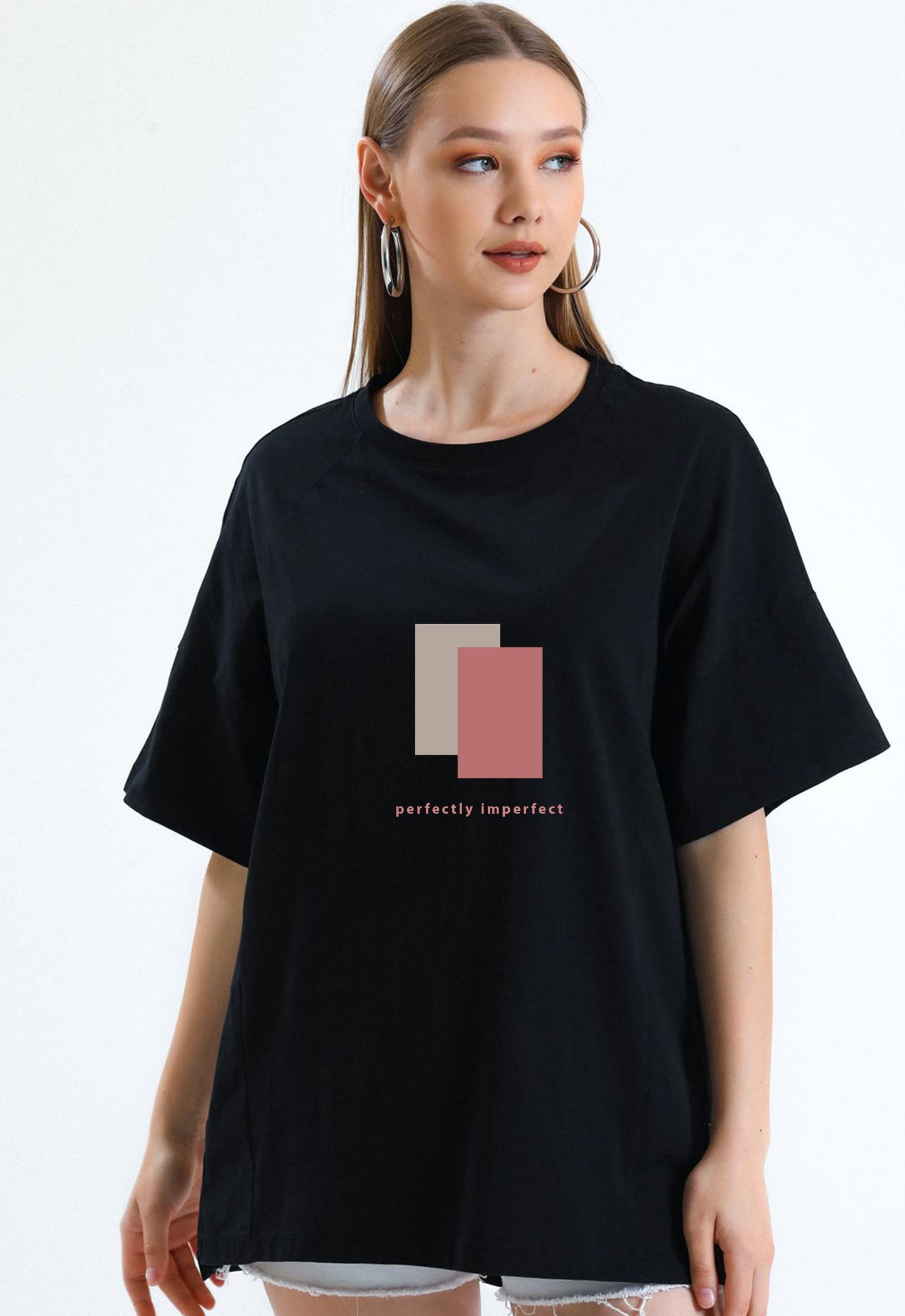 Perfectly Imperfect Minimal Abstract T-shirt